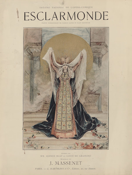 Esclarmonde de J Massenet au Théâtre national de lOpéra Comique 1889