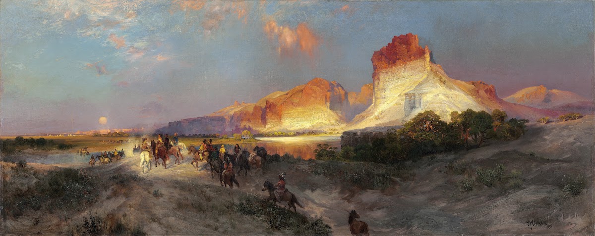 Green River Cliffs Wyoming 1881