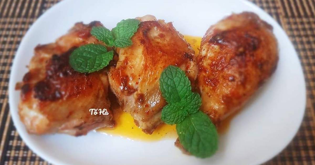 GÀ áp chảo sa tế