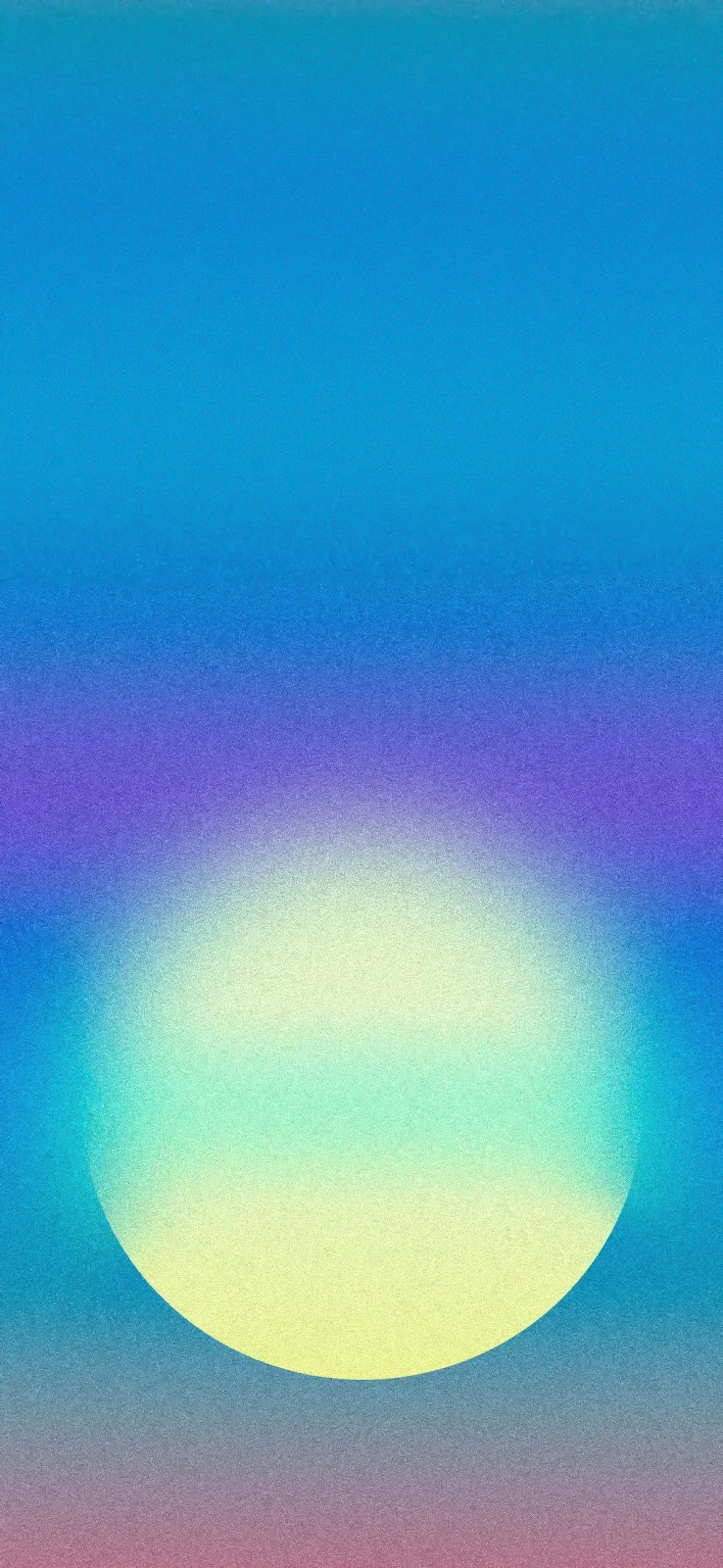 Abstract Glowing Sun Gradient - Abstract Digital Art Full HD iPhone Wallpaper (1179x2556)