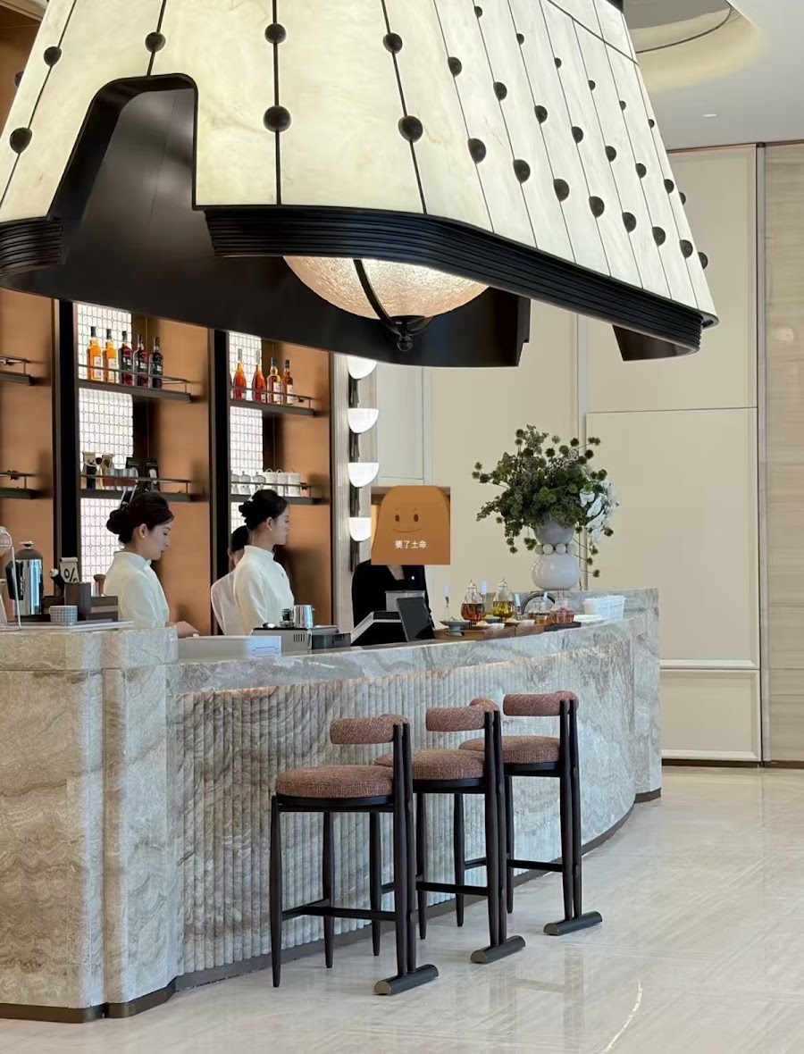 Hotel and hospitality furniture showroom at Canton Fair