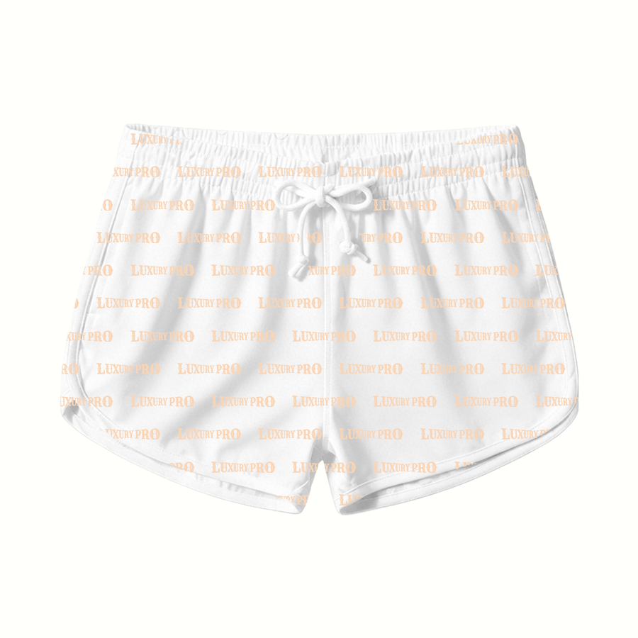 AOP Women's Sports Shorts With Pocket