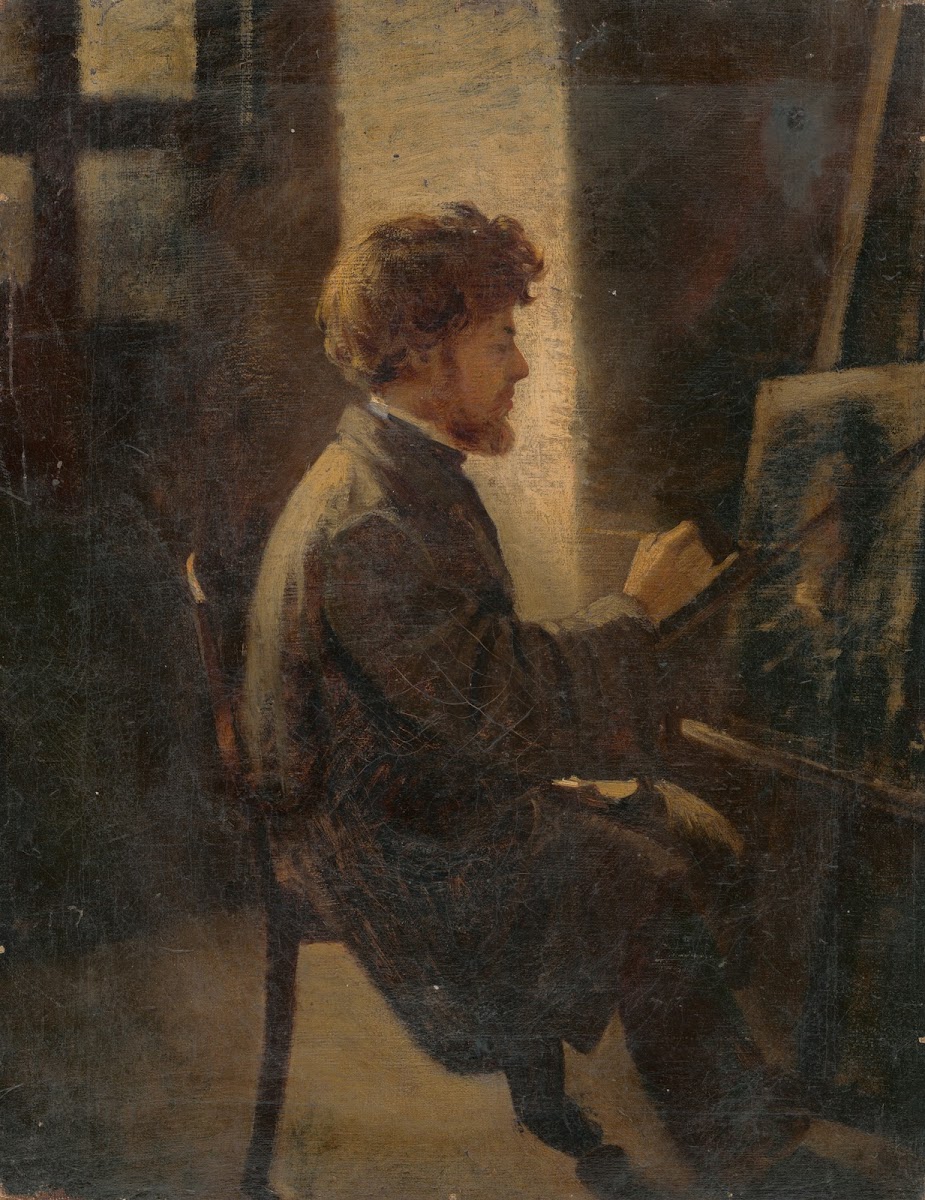 Painter at Work 1870
