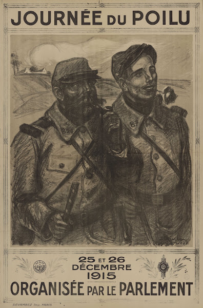 Journée du poilu 25 et 26 décembre 1915 organisée par le parlement 1915