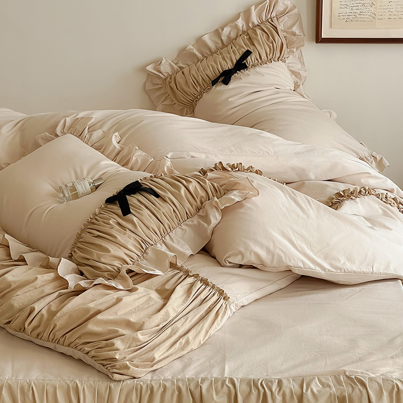 Cotton Bedding Set, French Princess Style