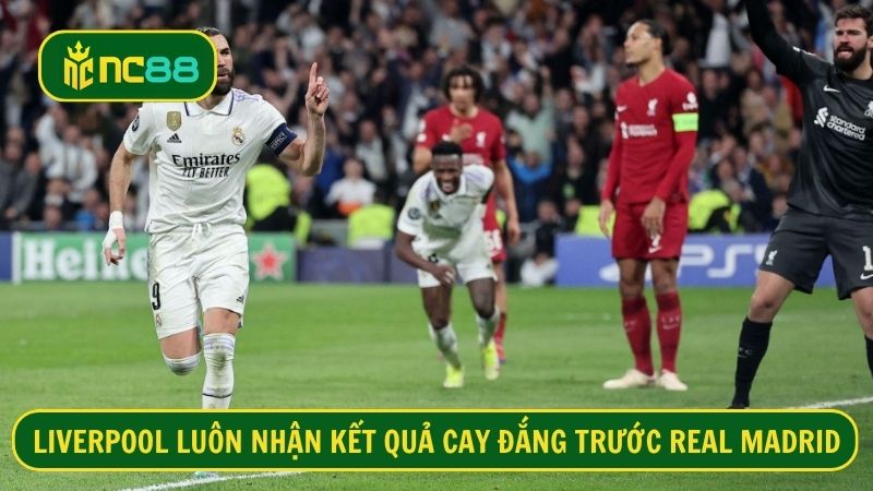 Real Madrid có tỷ lệ chiến thắng cao mỗi khi gặp Liverpool