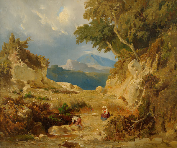 Italian Landscape 1850s