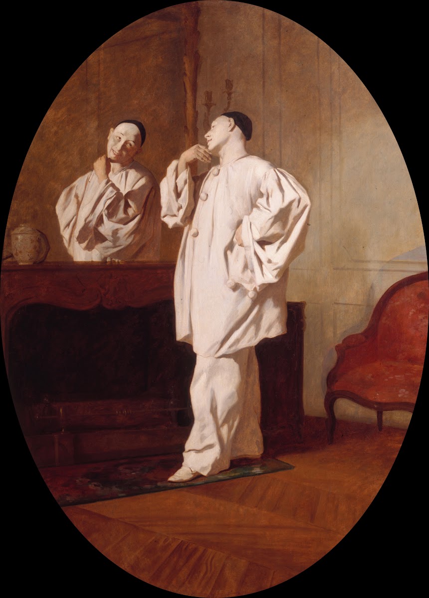Le Mime Charles Deburau 1829 1873 en costume de Pierrot 1850