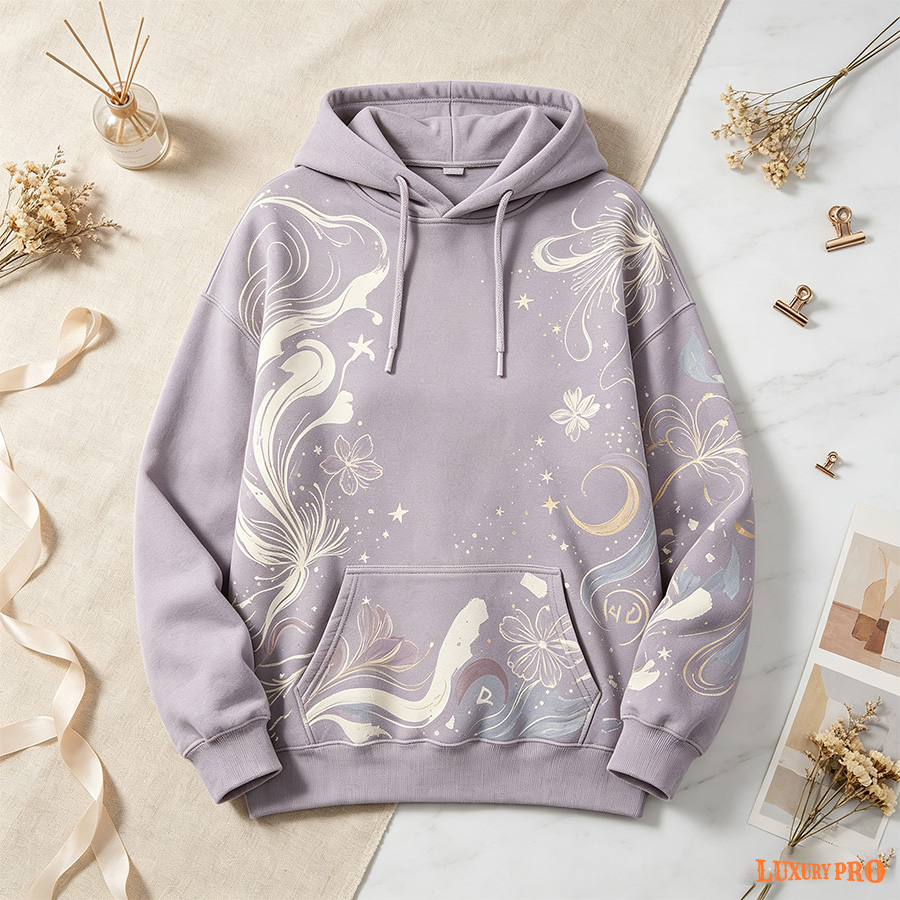AOP YSXAD02‑Drop Shoulder Sweatshirt