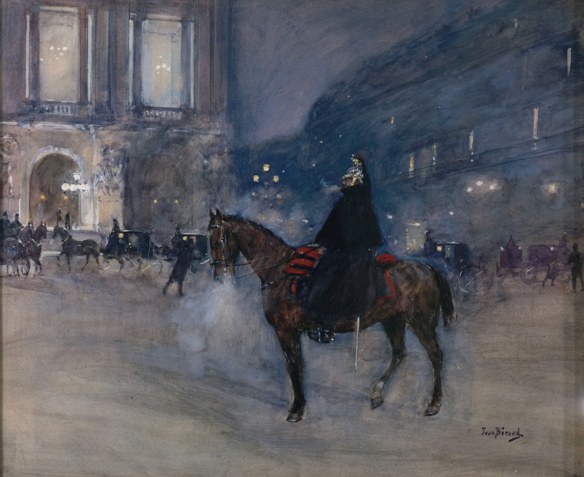 Façade de lOpéra un soir de gala 1867   1935
