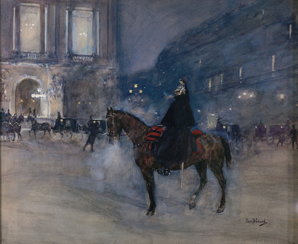 Façade de lOpéra un soir de gala 1867   1935
