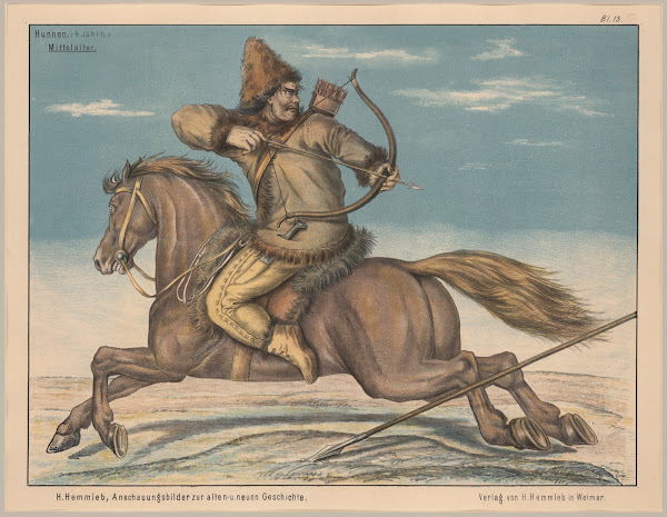 Hunnen 4 Jahrh Mittelalter 1880