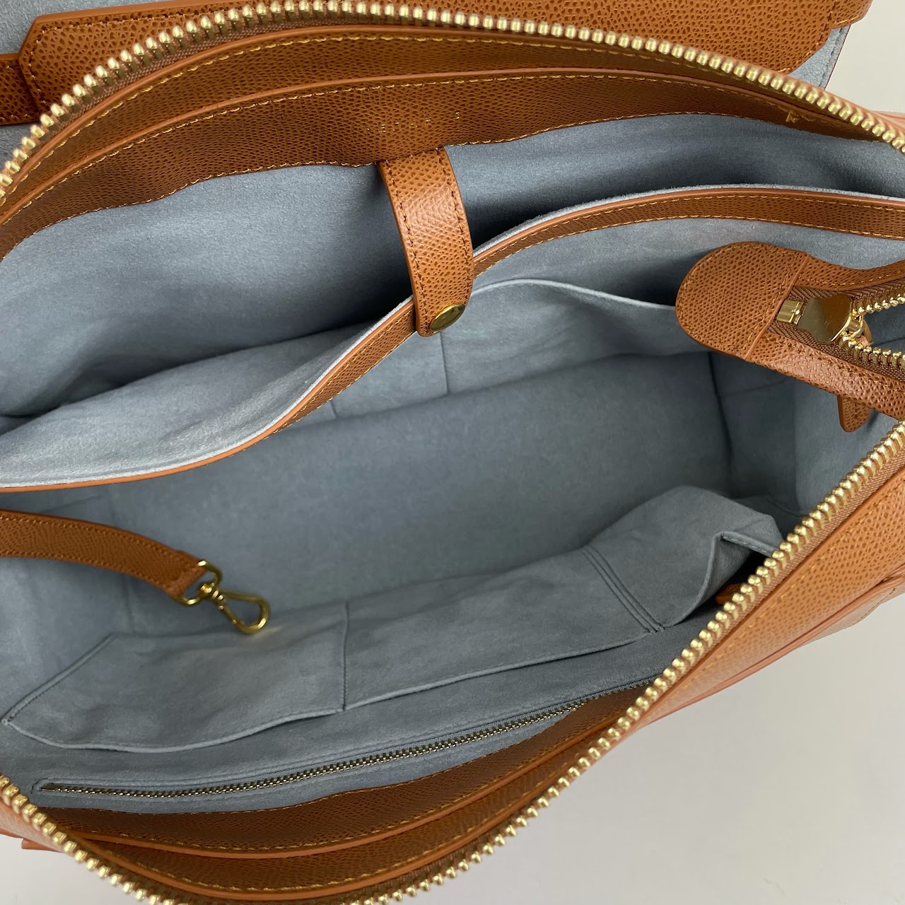 Senreve Pebbled Chestnut Maestra Bag