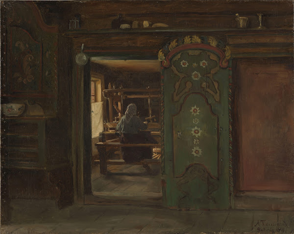 Woman at the Loom 1874