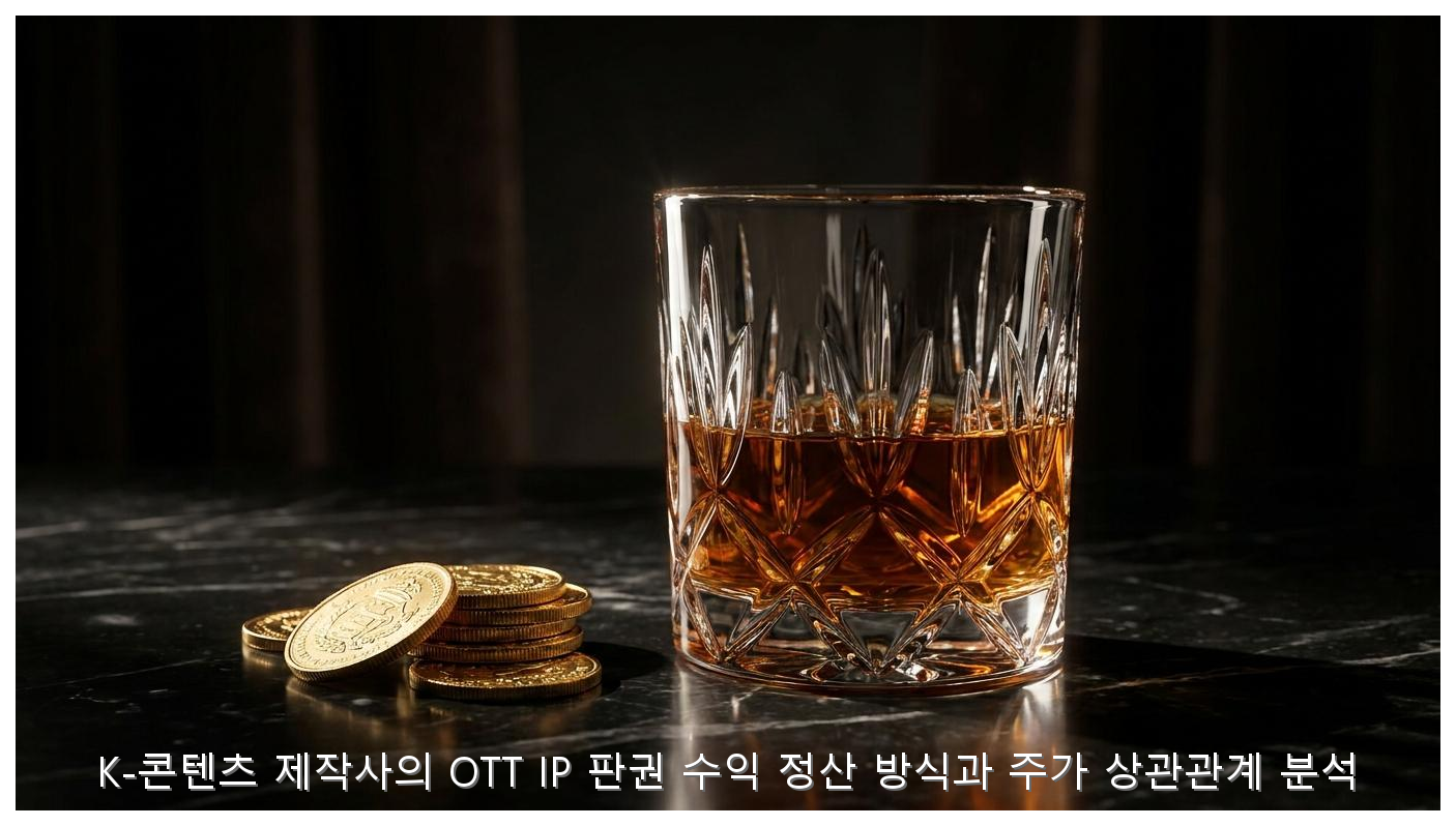 K-콘텐츠 제작사의 OTT IP 판권 수익 정산 방식과 주가 상관관계 분석 핵심 안내 및 분석 인포그래픽 (6)