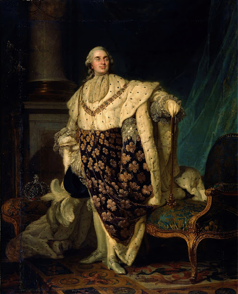 Louis XVI in Coronation Robes 1777