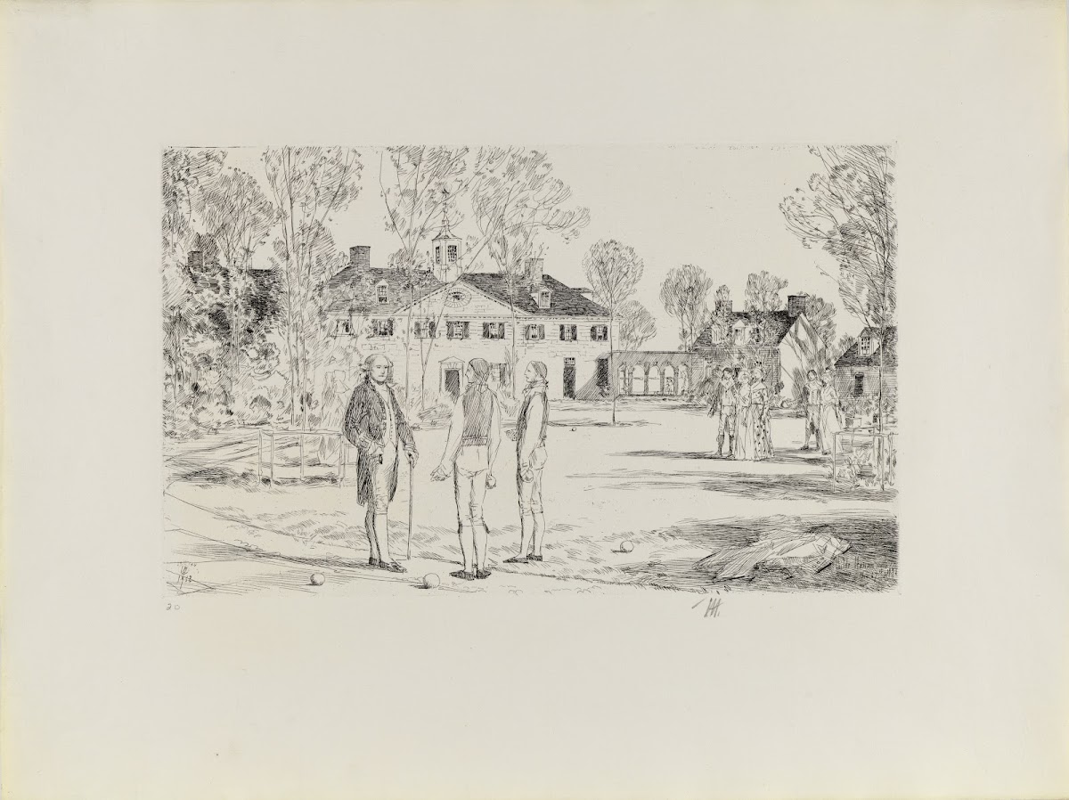 Washington at Mount Vernon 1932