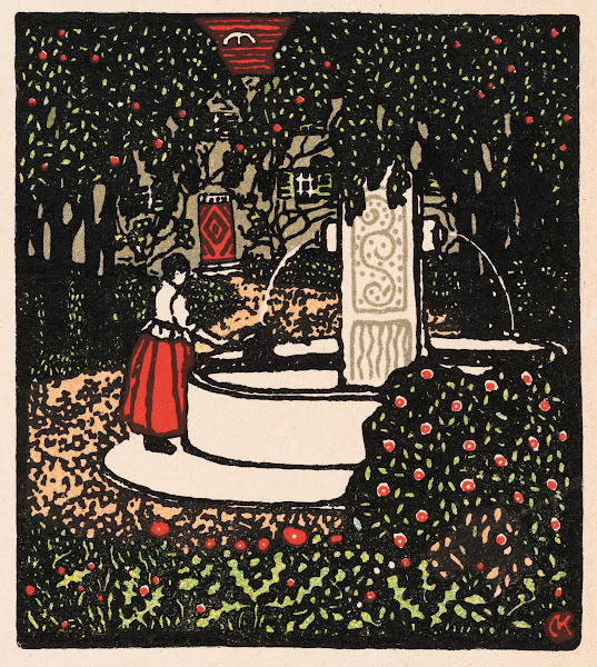 Nr 254 Frau am Brunnen 1909