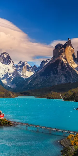 Nature, Landscape, Mountains, Panorama, Chile 5K Wallpaper Background