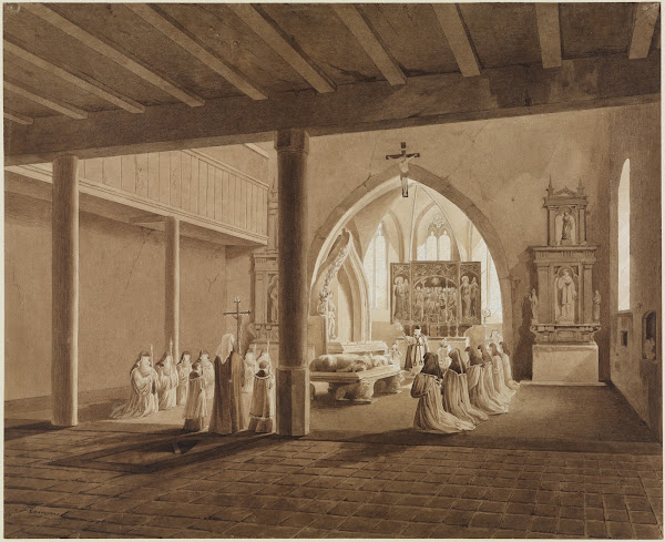 Innere Ansicht der Fürstenkapelle im Kloster Lichtenthal
