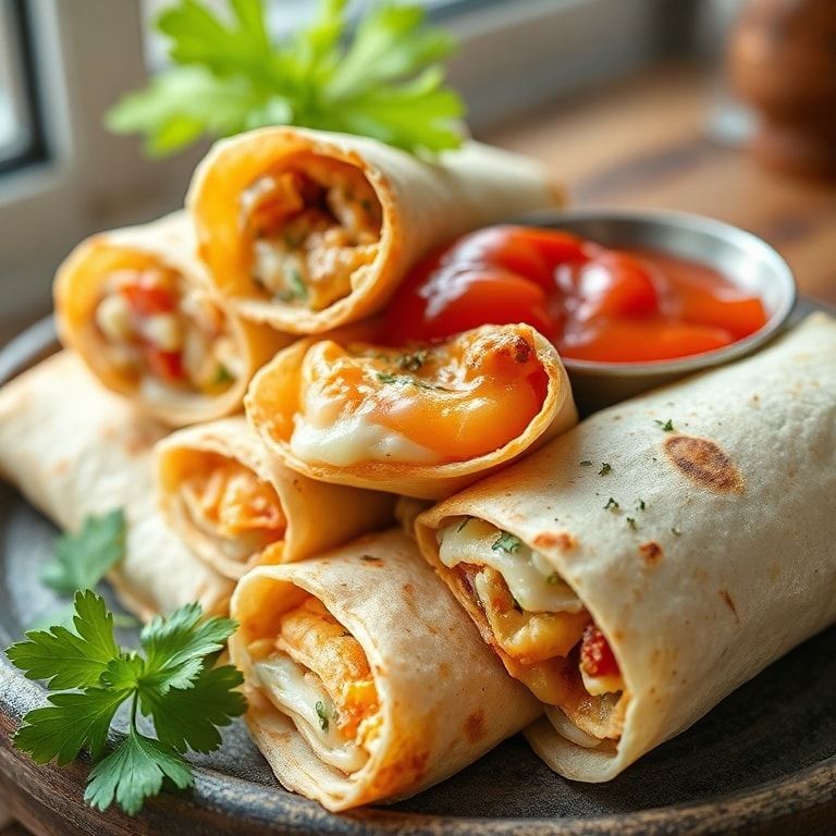 Easy French Dip Roll Ups with Crispy Tortillas and Au Jus – Quick & Flavorful Dinner