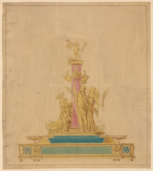 Drawing For An Inkstand 1780