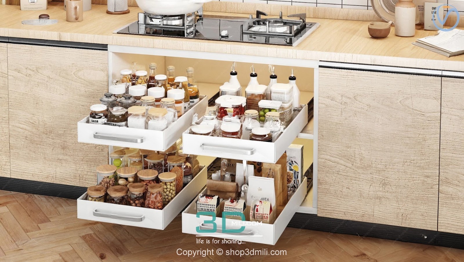 870.Sell Album Kitchen Cabinet Accessories PRO Vol 01