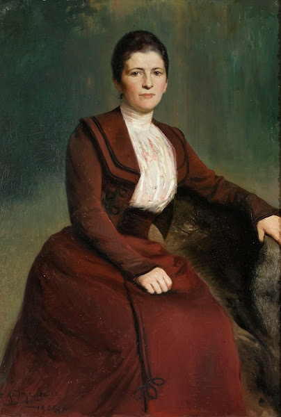 Portrait of GLesiewska artists sister 1901