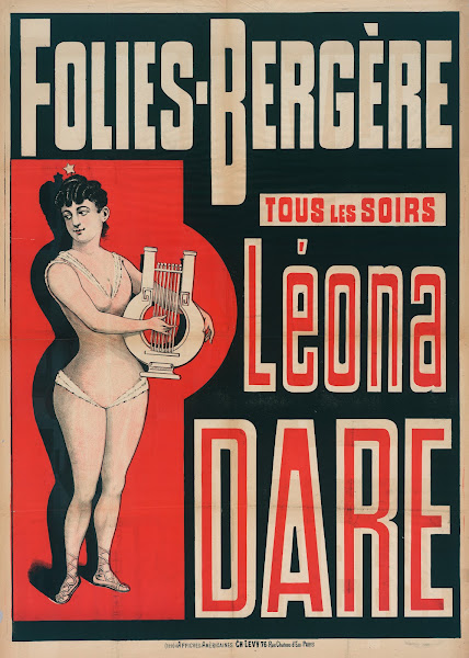 Folies Bergere Tous Les Soirs Léona Dare 1889
