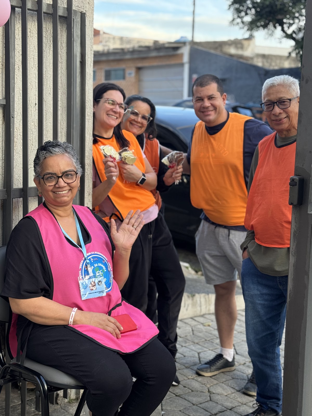 Servindo ao Senhor com alegria!
