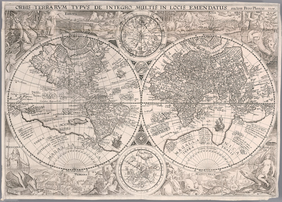 1594_Orbis Terrarum Typus de Integro Multis in Locis Emendatus