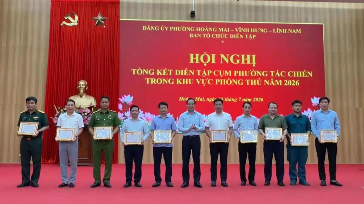 Nâng cao nhận thức toàn diện về khu vực phòng thủ cụm liên phường - Đài Phát thanh và truyền hình Hà Nội