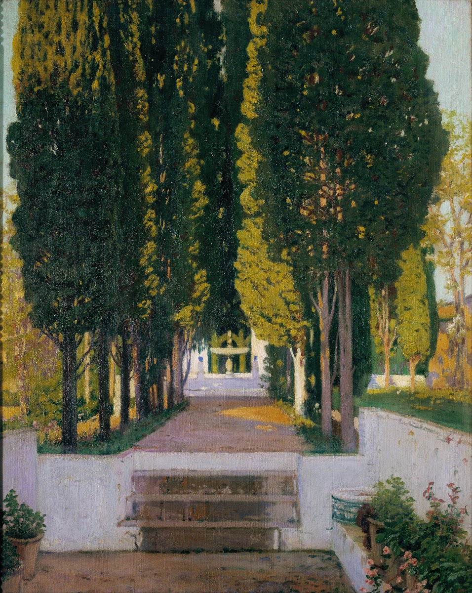 Gardens of the Generalife 1909