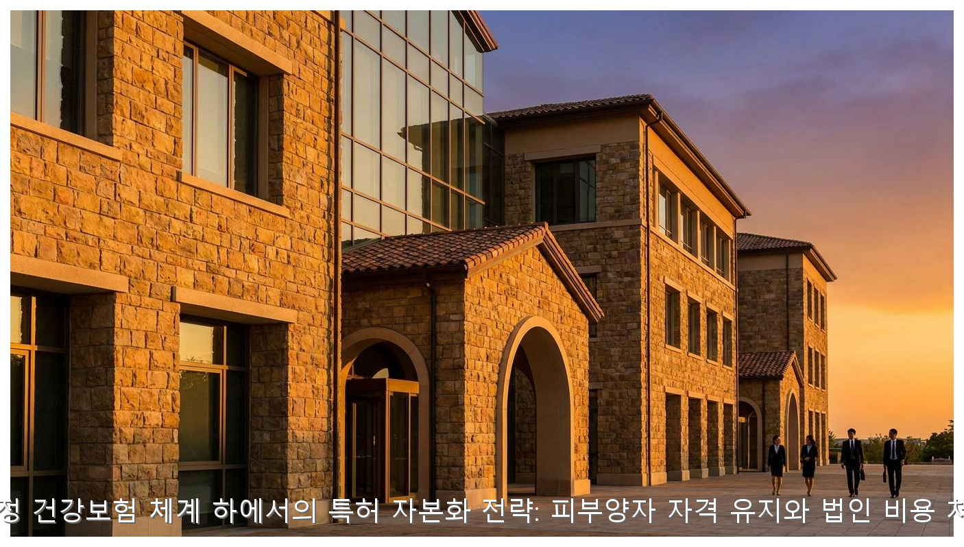 2026 건보료 폭탄 막는 특허 자본화 가이드 핵심 안내 및 분석 인포그래픽 (5)