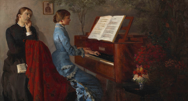 At the Piano 1877