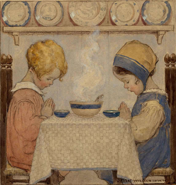 Saying Grace 1920