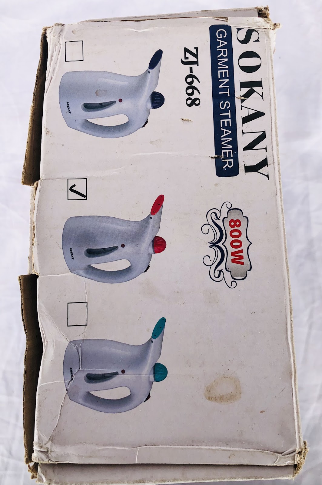 Photo 3 of Sokany Garment Steamer (ZJ-668)
