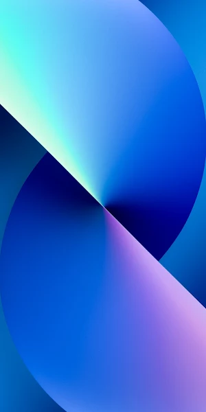 Blue, Gradients, Circles, Abstract Full HD iPhone Wallpaper Background