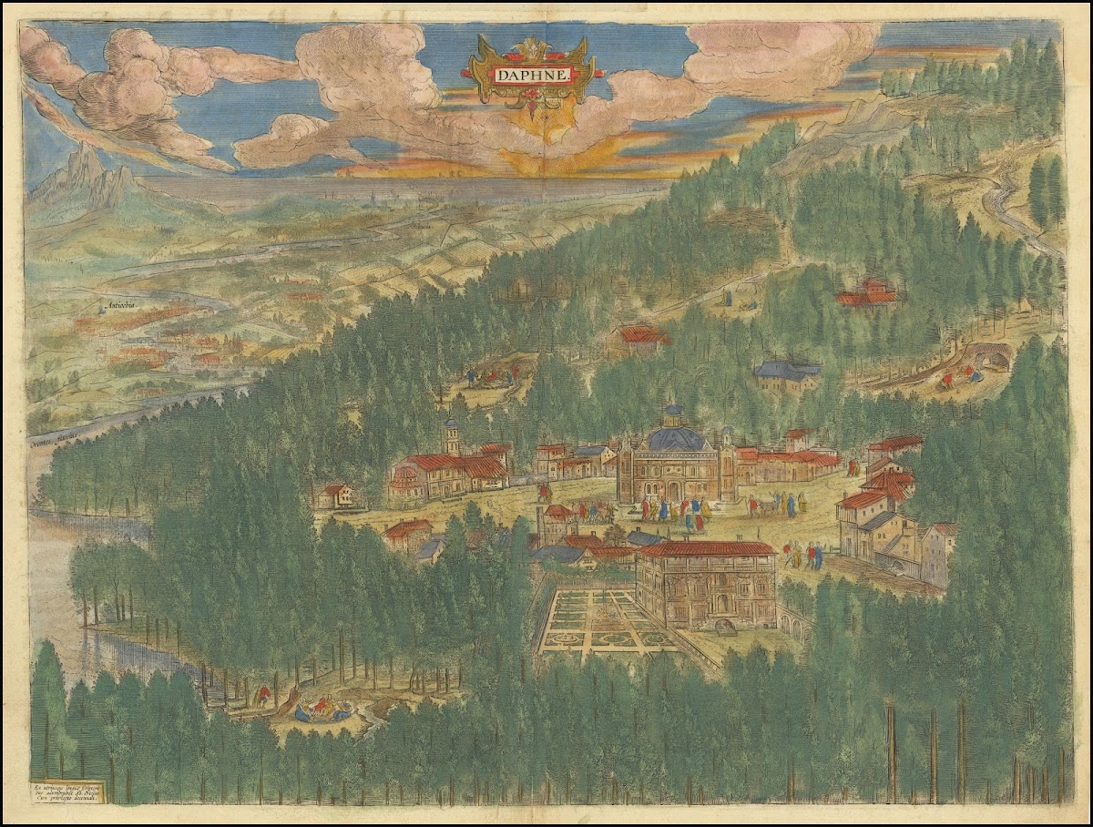 Imaginary view of Daphne in Antioch 1624