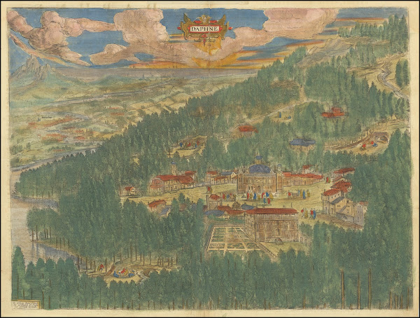 Imaginary view of Daphne in Antioch 1624