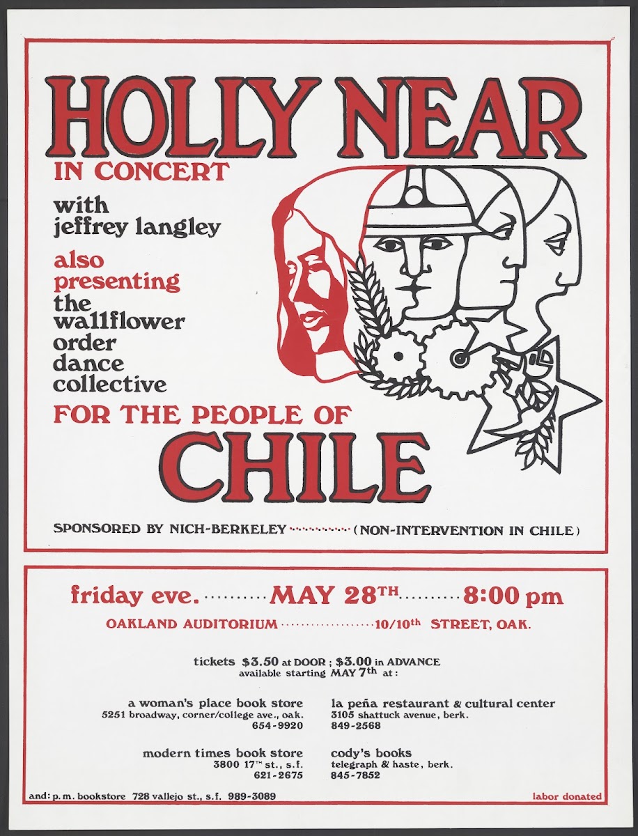 Holly Near In Concert  For The People Of Chile 1976