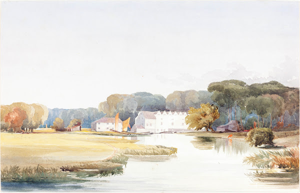 Horstead Mill on the River Bure Norfolk 1829 1848