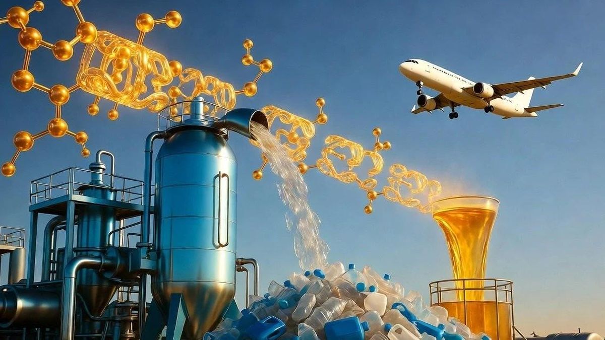 Biến rác thải nhựa thành nhiên liệu máy bay ít chi phí, giảm khí thải - Báo Tri thức &amp; Cuộc sống