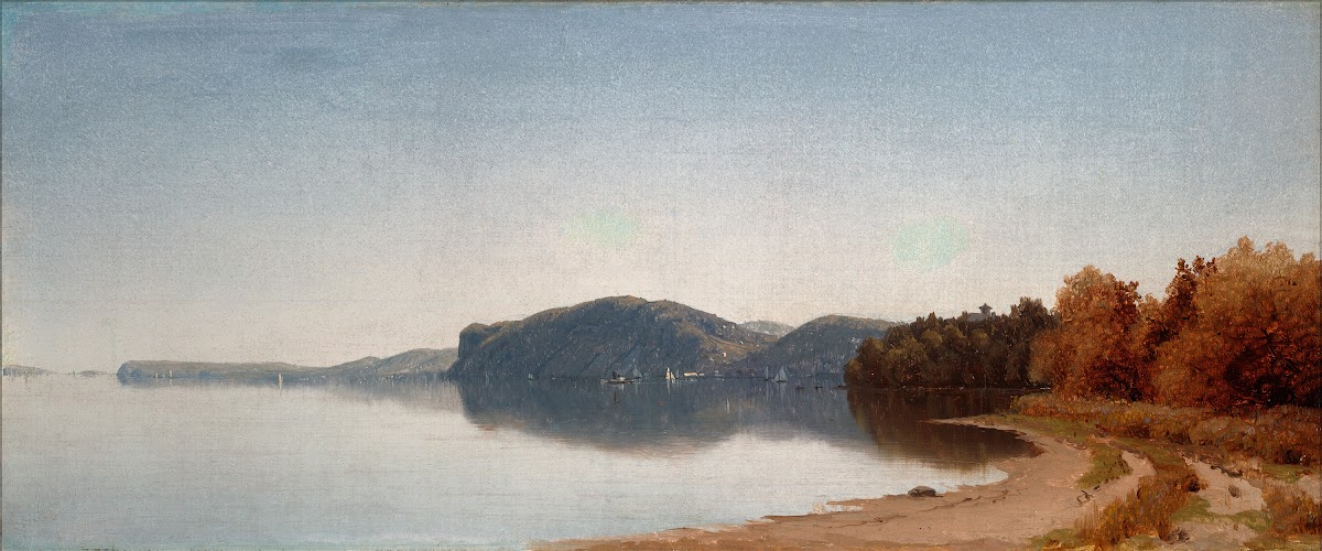 Hook Mountain Near Nyack on theHudson 1866