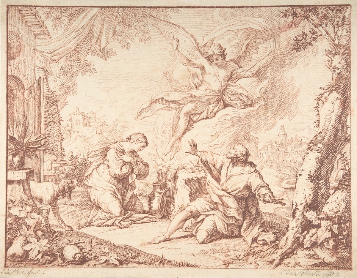 The Sacrifice of Manoah 18th century