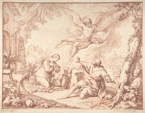 The Sacrifice of Manoah 18th century