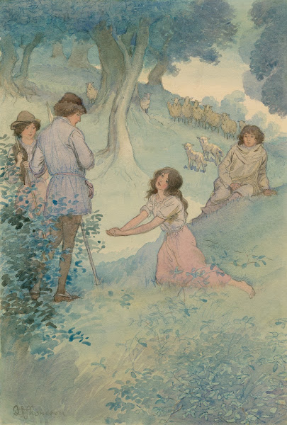 Illustrations to As you like it Pl23 1901 1910