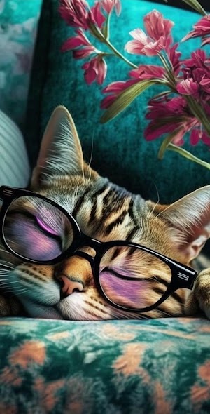 Sleeping Cat Picture