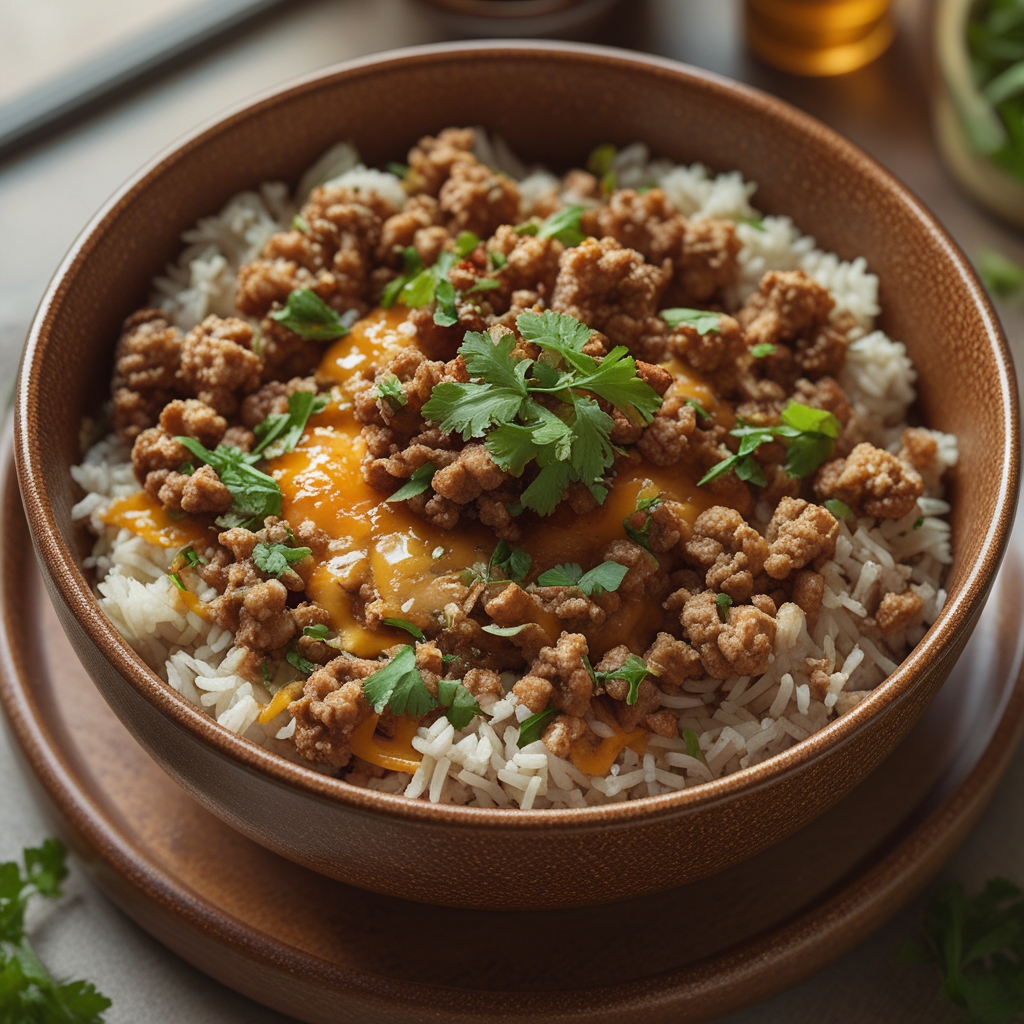 Final Easy Bang Bang Ground Turkey Rice Bowls Recipe for Quick Healthy Dinners