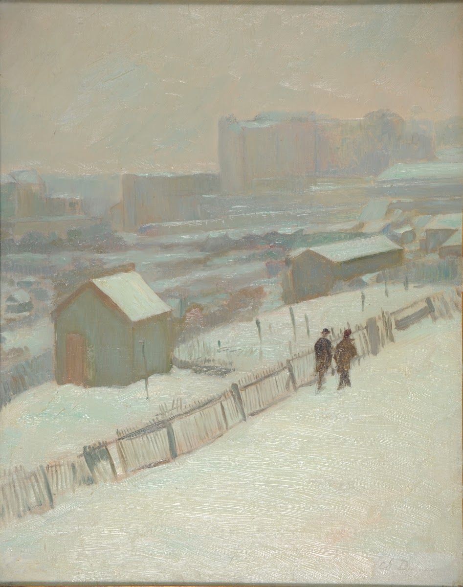 La neige à Montmartre